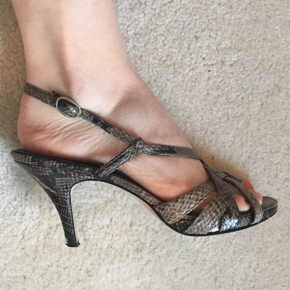 Bandolino 3” Snakeskin heels ⭐️ - Picture 6 of 8